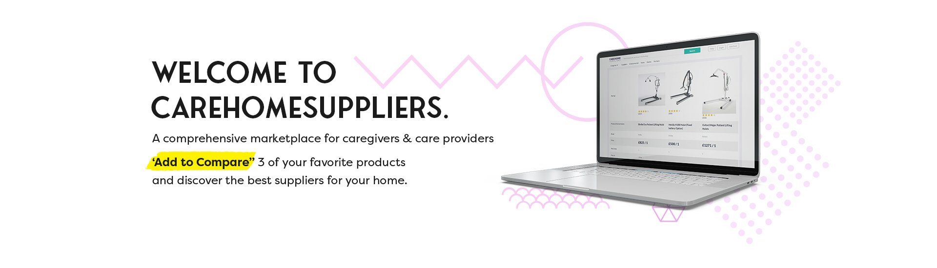 CareHome Suppliers banner